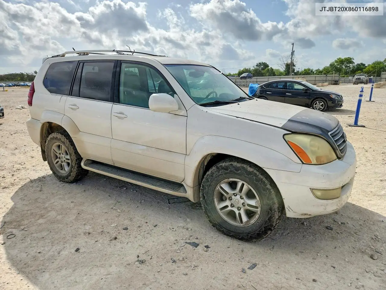 2006 Lexus Gx 470 VIN: JTJBT20X860116898 Lot: 85991465