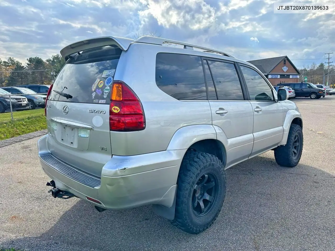 JTJBT20X870139633 2007 Lexus Gx 470 Base