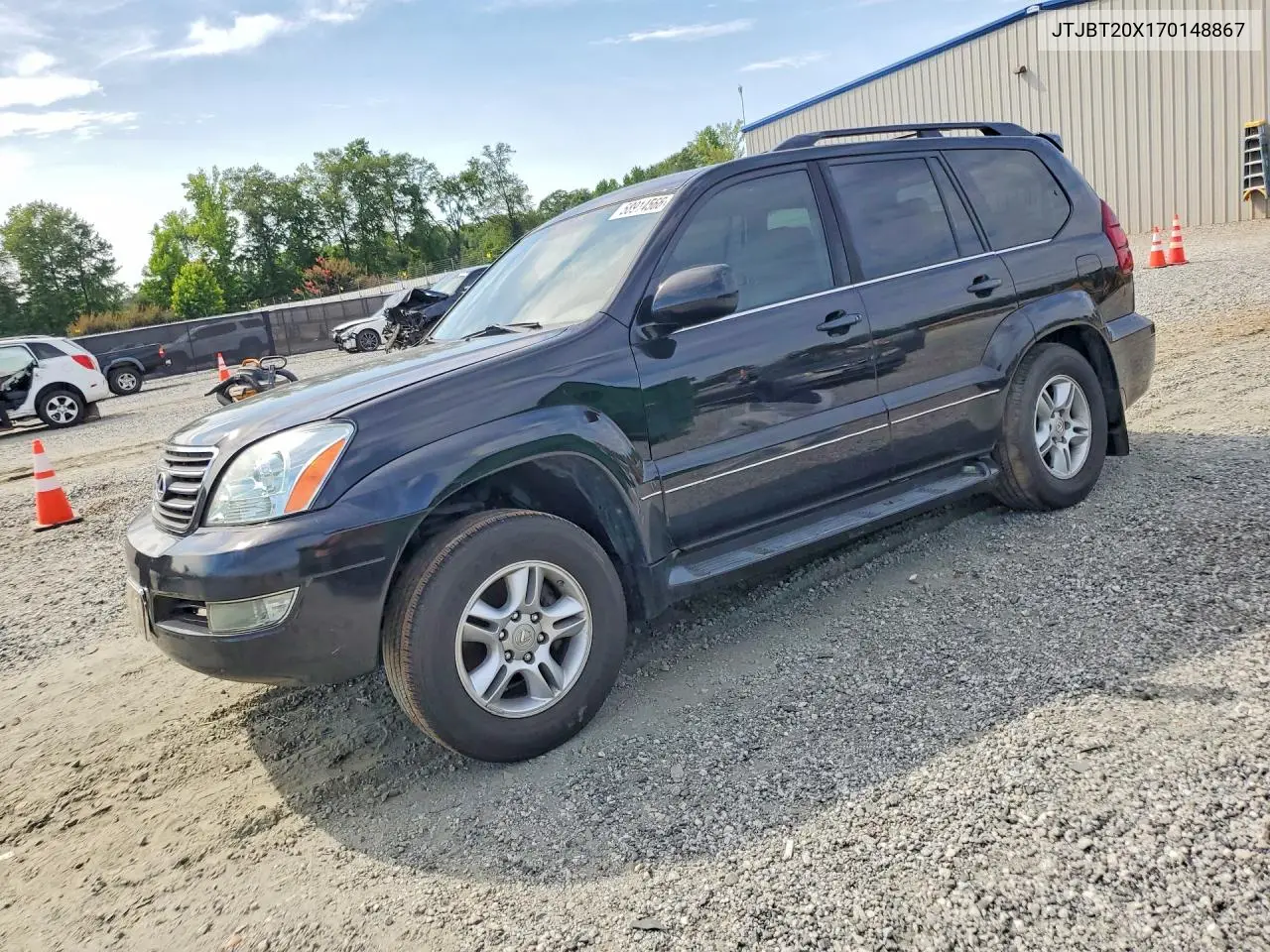 2007 Lexus Gx 470 VIN: JTJBT20X170148867 Lot: 58914566