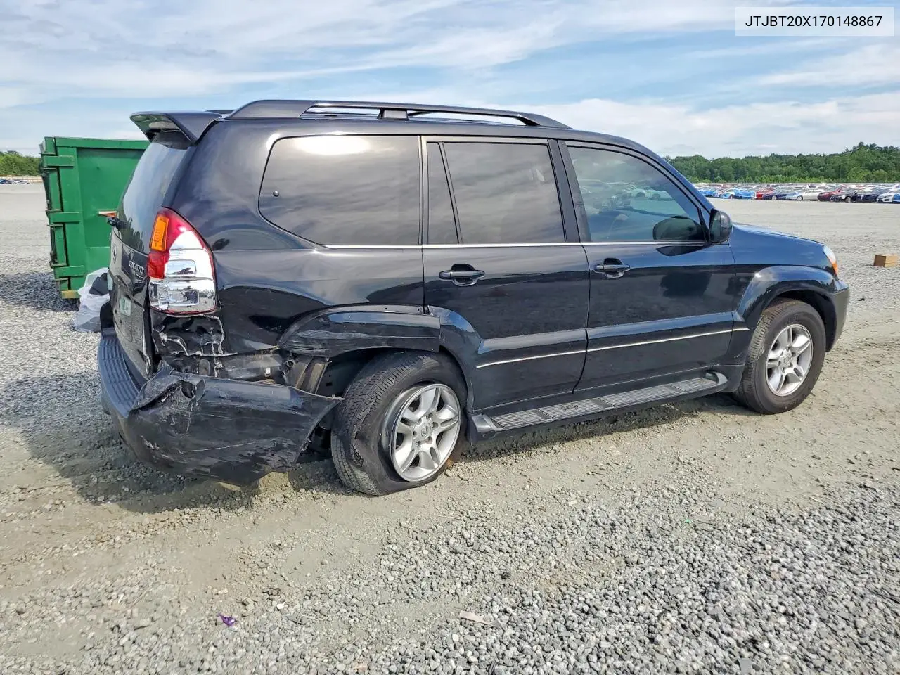 2007 Lexus Gx 470 VIN: JTJBT20X170148867 Lot: 58914566