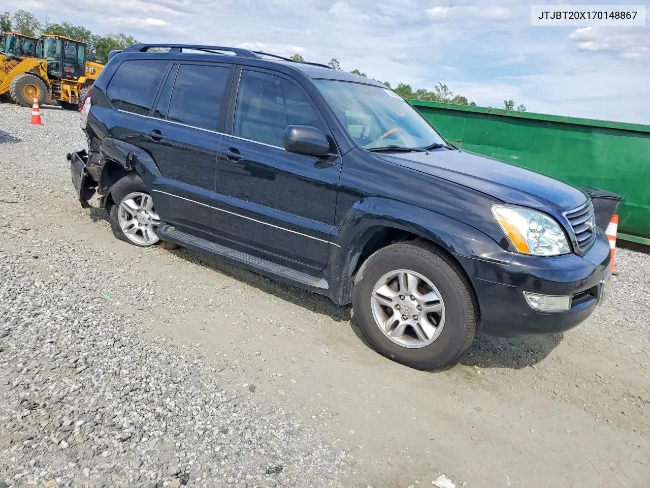 2007 Lexus Gx 470 VIN: JTJBT20X170148867 Lot: 58914566