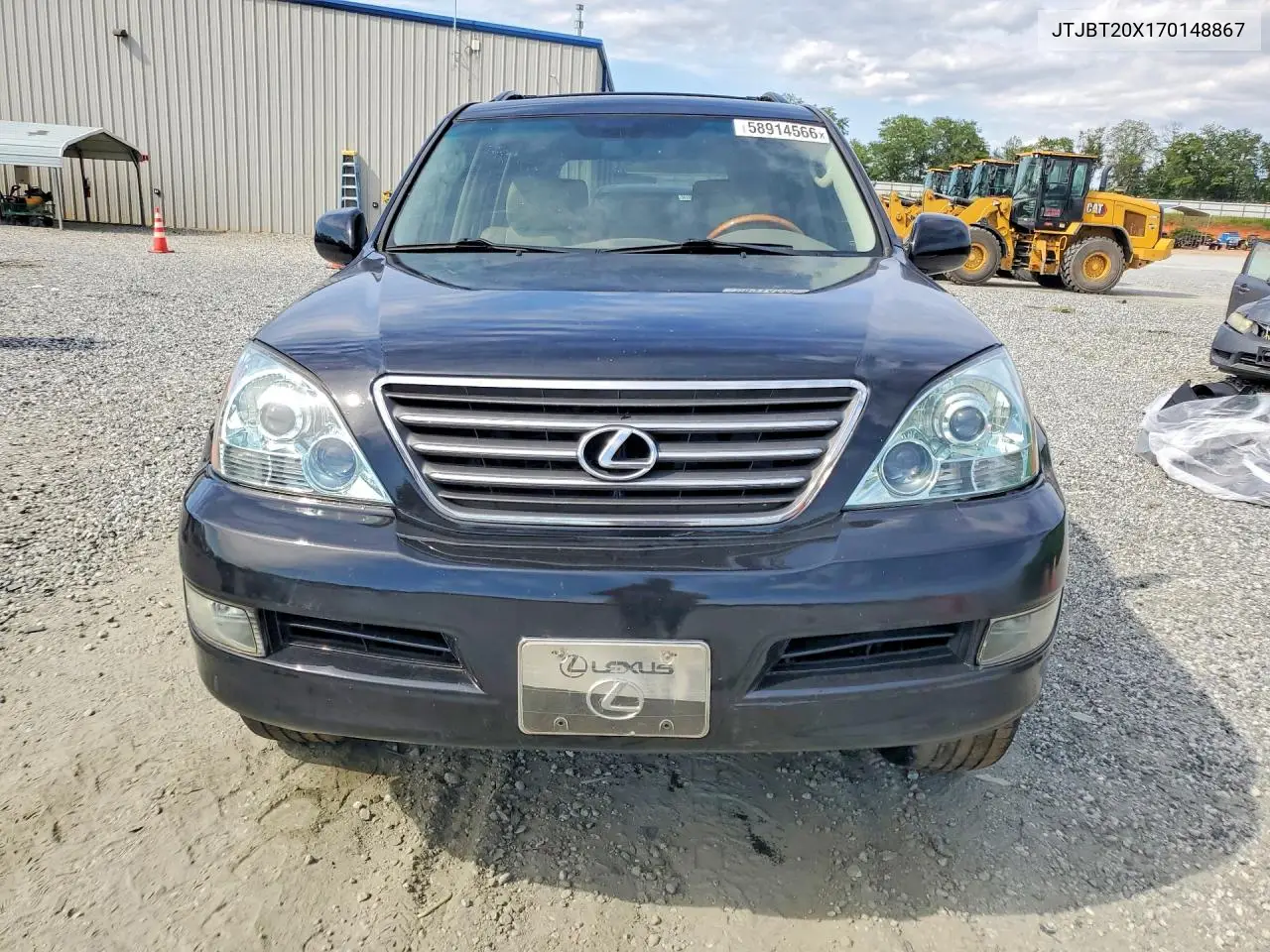 2007 Lexus Gx 470 VIN: JTJBT20X170148867 Lot: 58914566