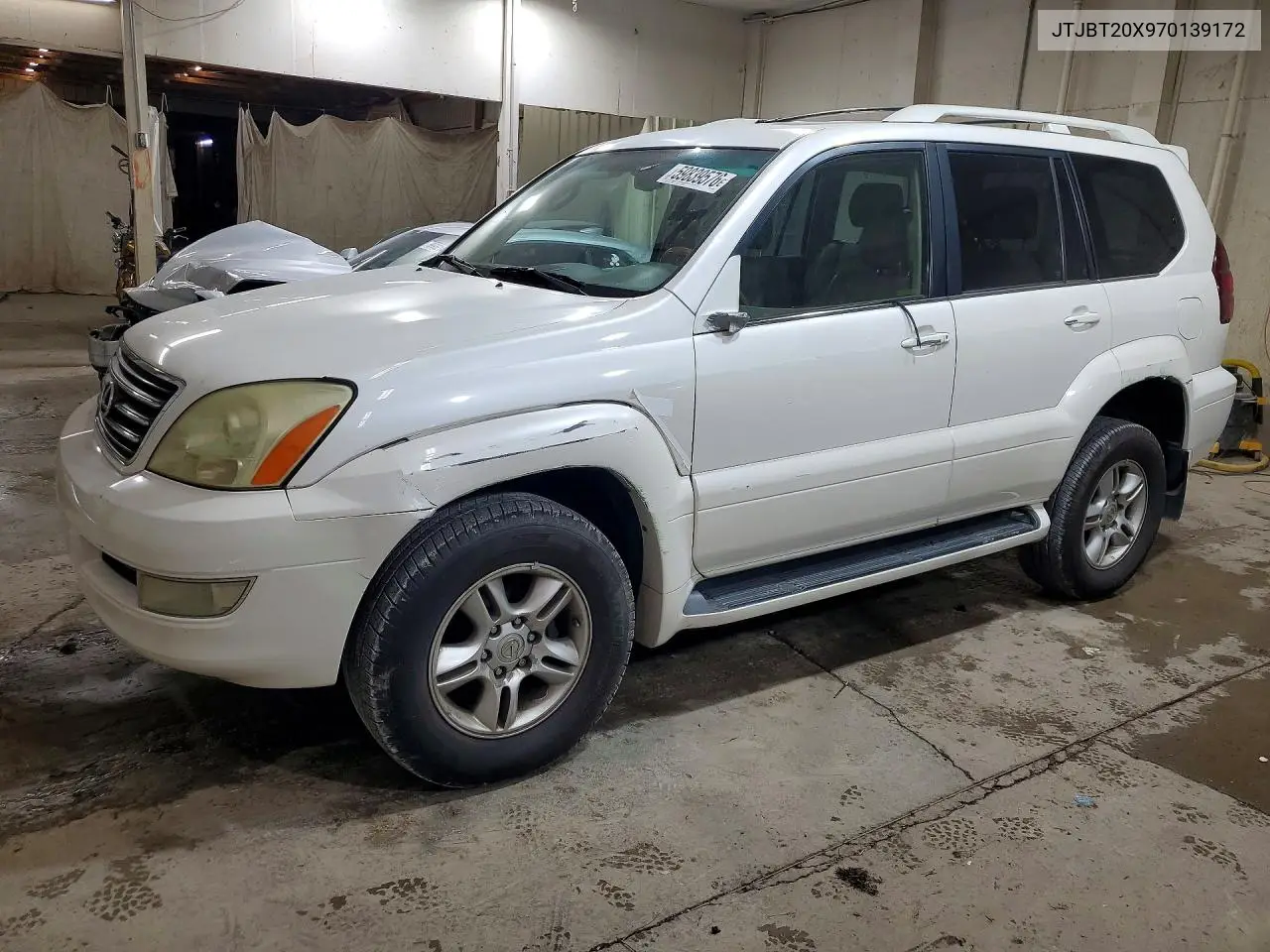 2007 Lexus Gx 470 VIN: JTJBT20X970139172 Lot: 59839576