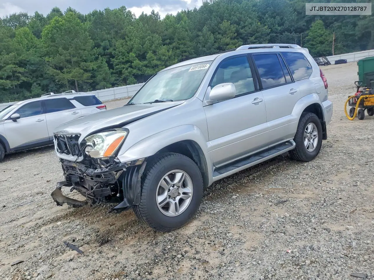 2007 Lexus Gx 470 VIN: JTJBT20X270128787 Lot: 60918066