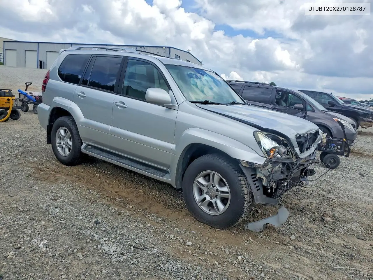 2007 Lexus Gx 470 VIN: JTJBT20X270128787 Lot: 60918066