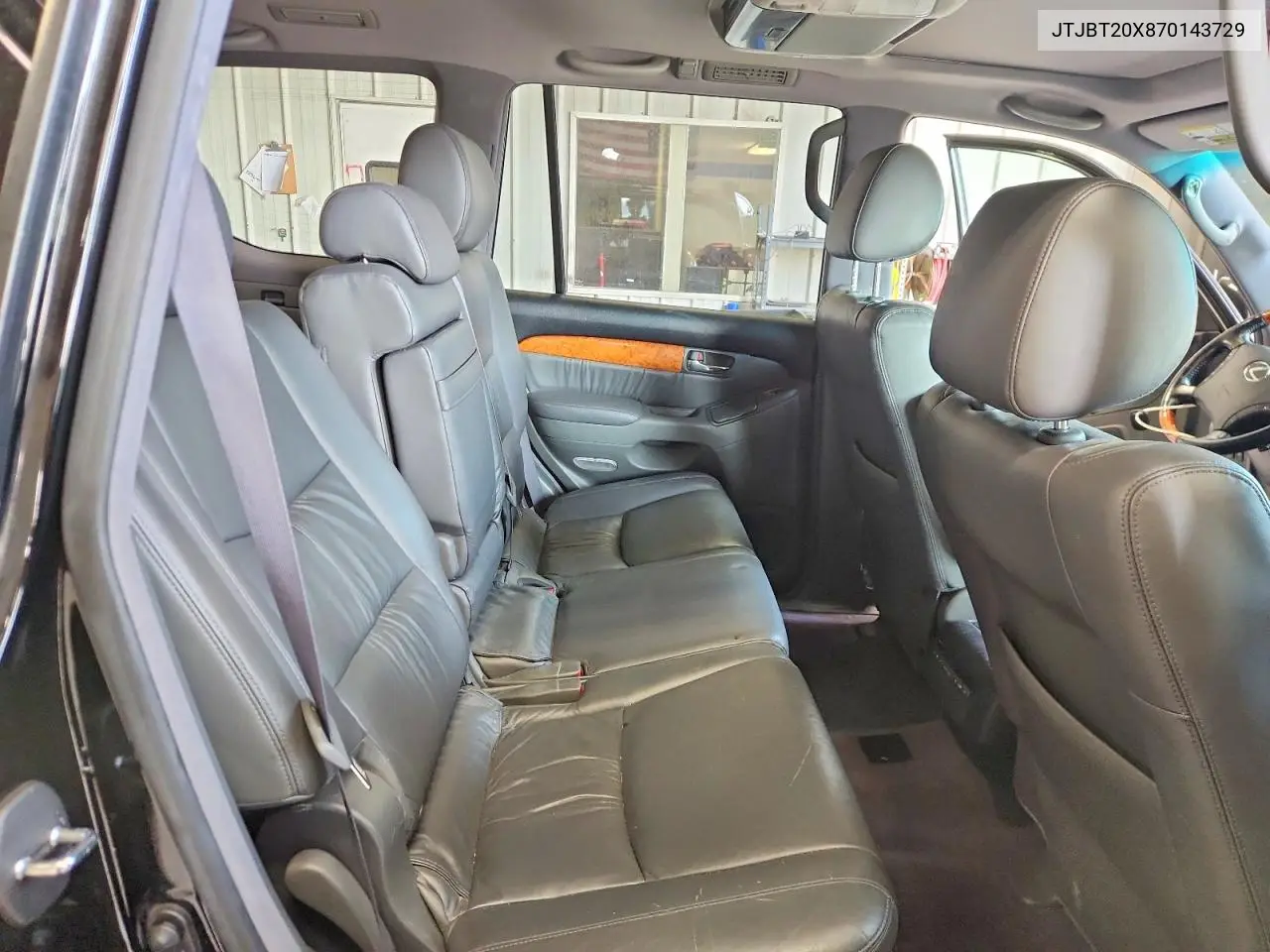2007 Lexus Gx 470 VIN: JTJBT20X870143729 Lot: 61908506