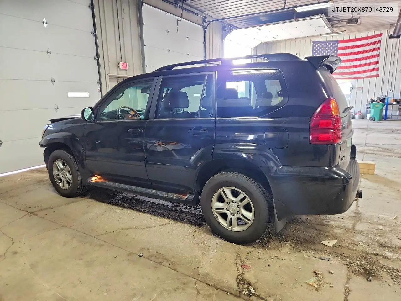 2007 Lexus Gx 470 VIN: JTJBT20X870143729 Lot: 61908506