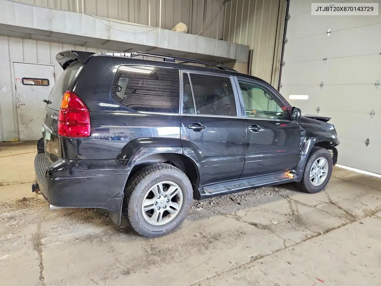 2007 Lexus Gx 470 VIN: JTJBT20X870143729 Lot: 61908506