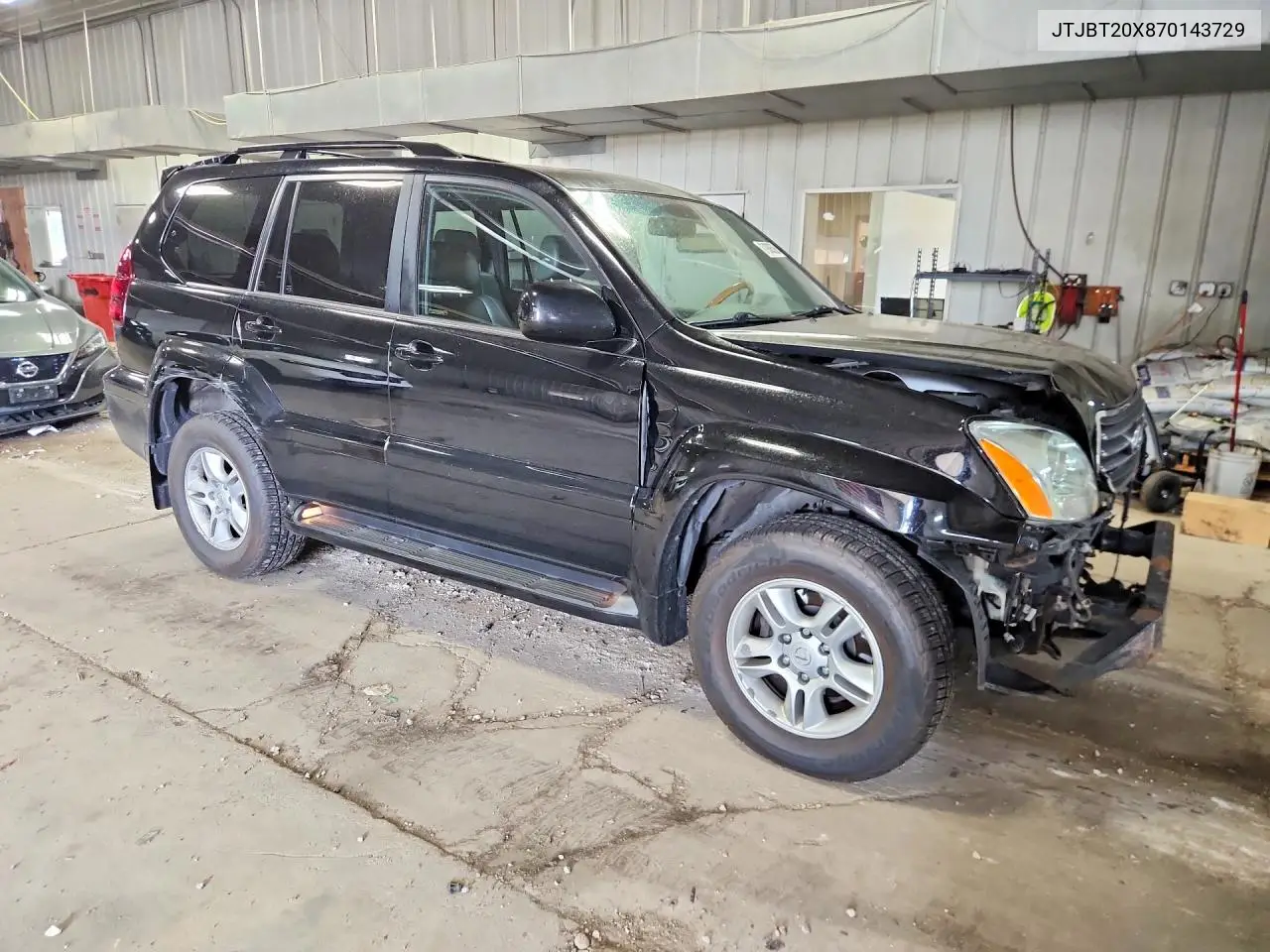 2007 Lexus Gx 470 VIN: JTJBT20X870143729 Lot: 61908506