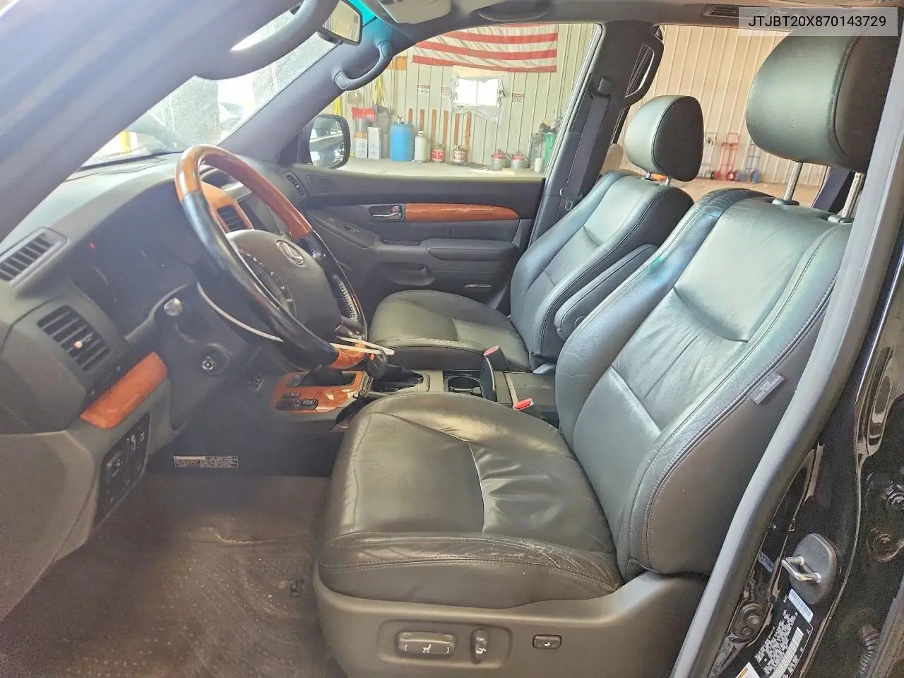 2007 Lexus Gx 470 VIN: JTJBT20X870143729 Lot: 61908506