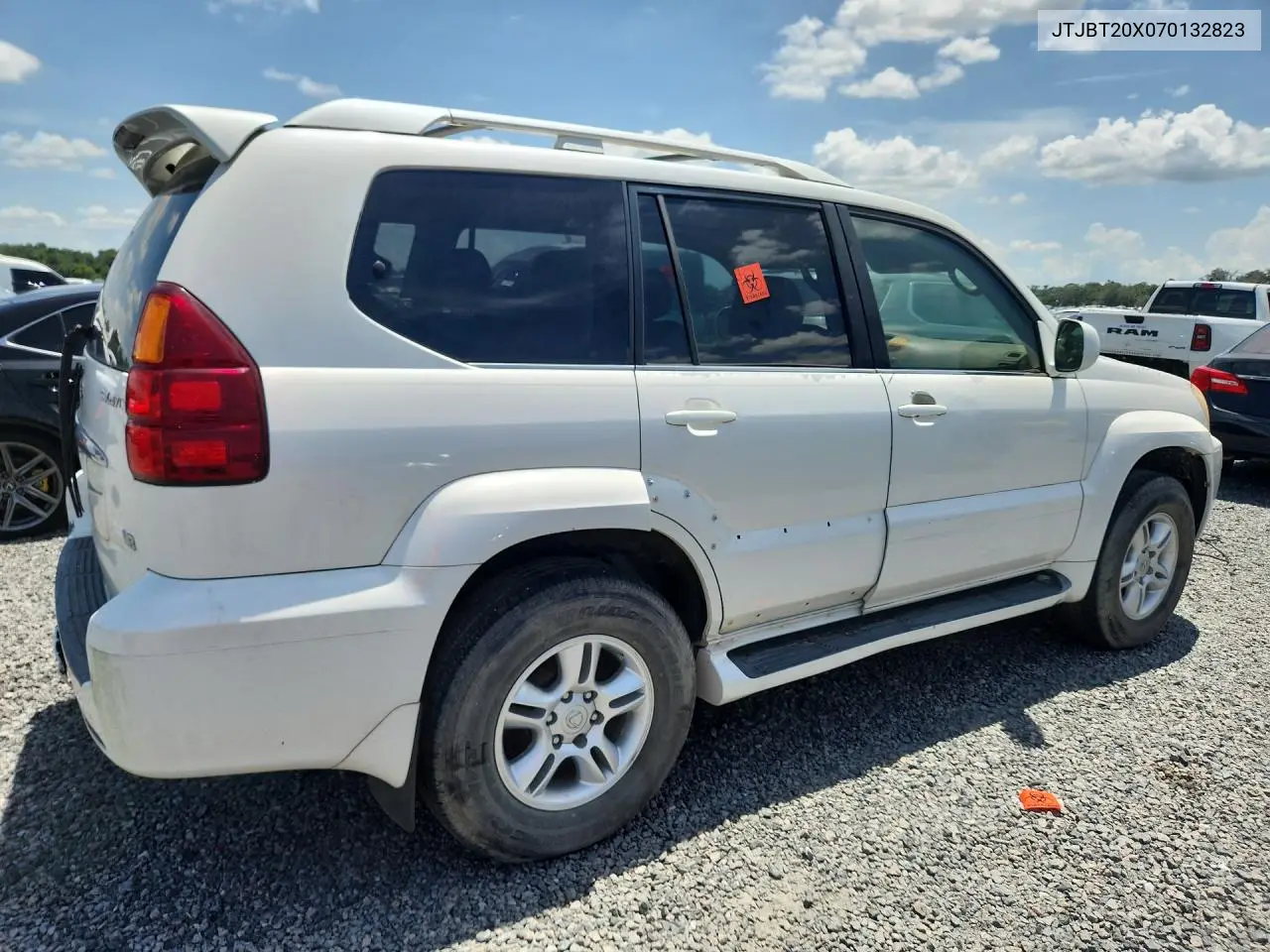 2007 Lexus Gx 470 VIN: JTJBT20X070132823 Lot: 62037236