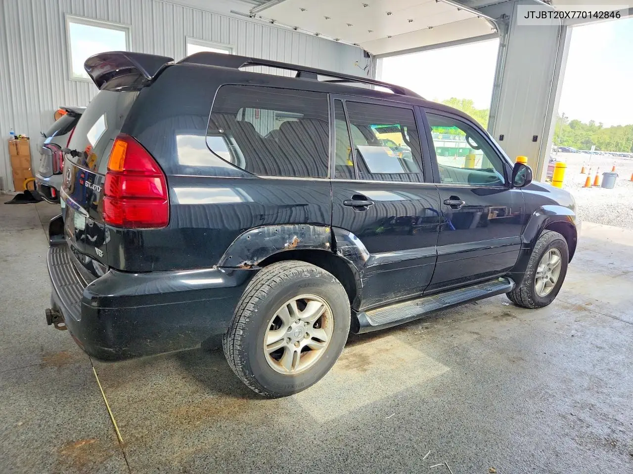 2007 Lexus Gx 470 VIN: JTJBT20X770142846 Lot: 85606405