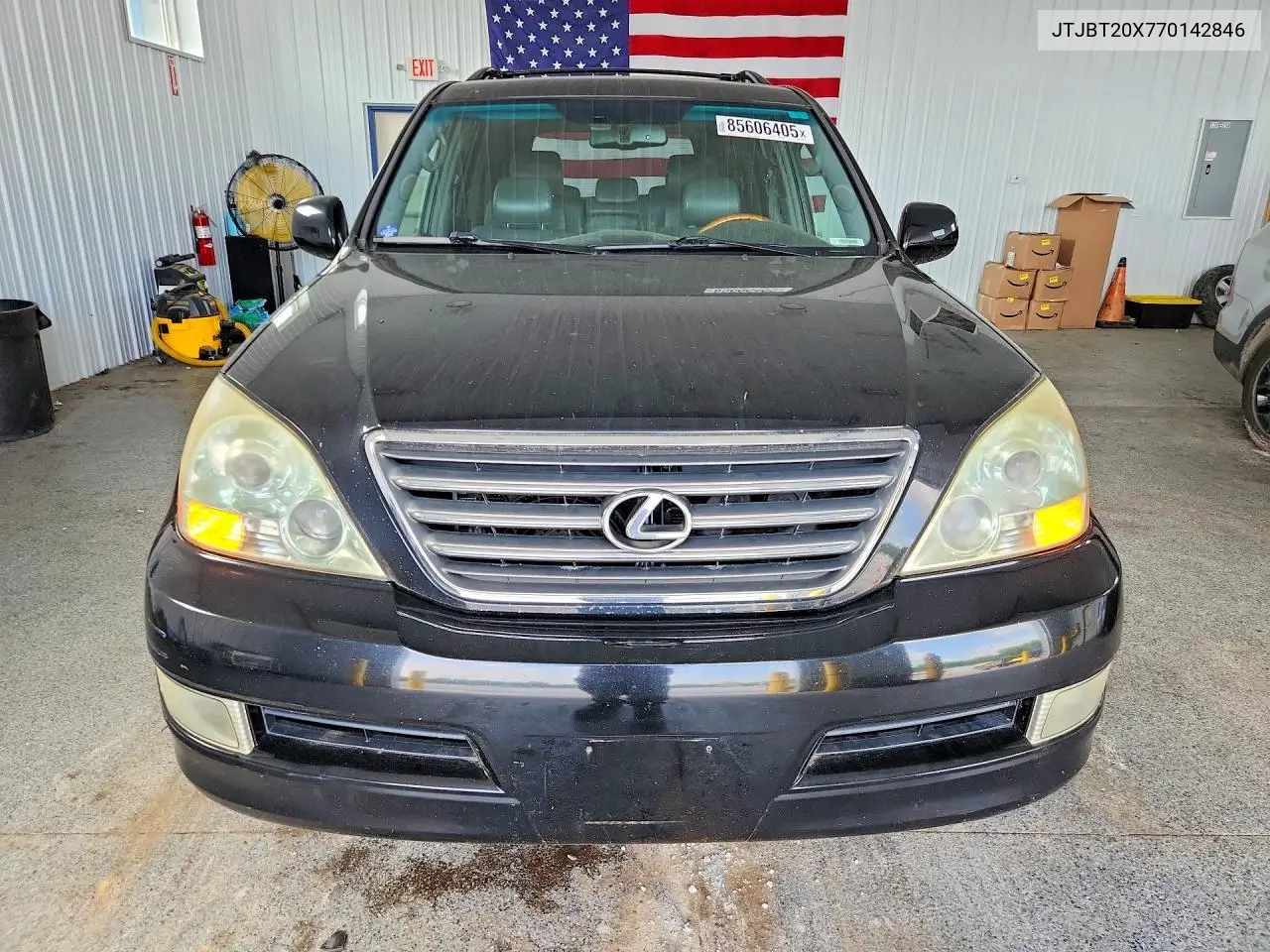 2007 Lexus Gx 470 VIN: JTJBT20X770142846 Lot: 85606405