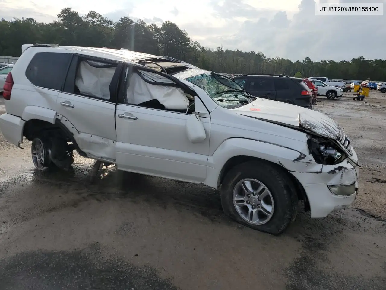 JTJBT20X880155400 2008 Lexus Gx 470