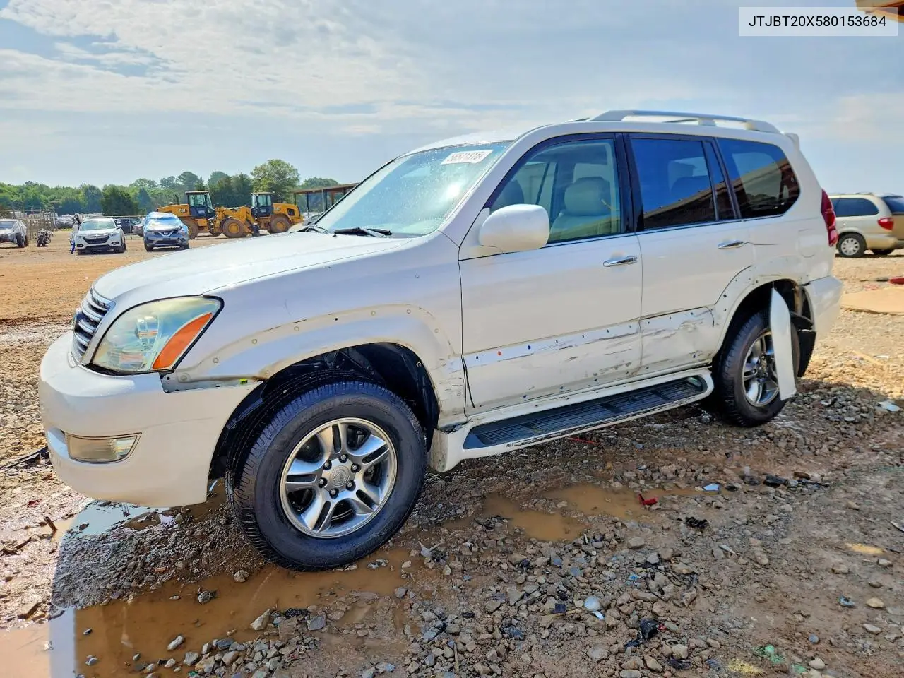 2008 Lexus Gx 470 VIN: JTJBT20X580153684 Lot: 56571316