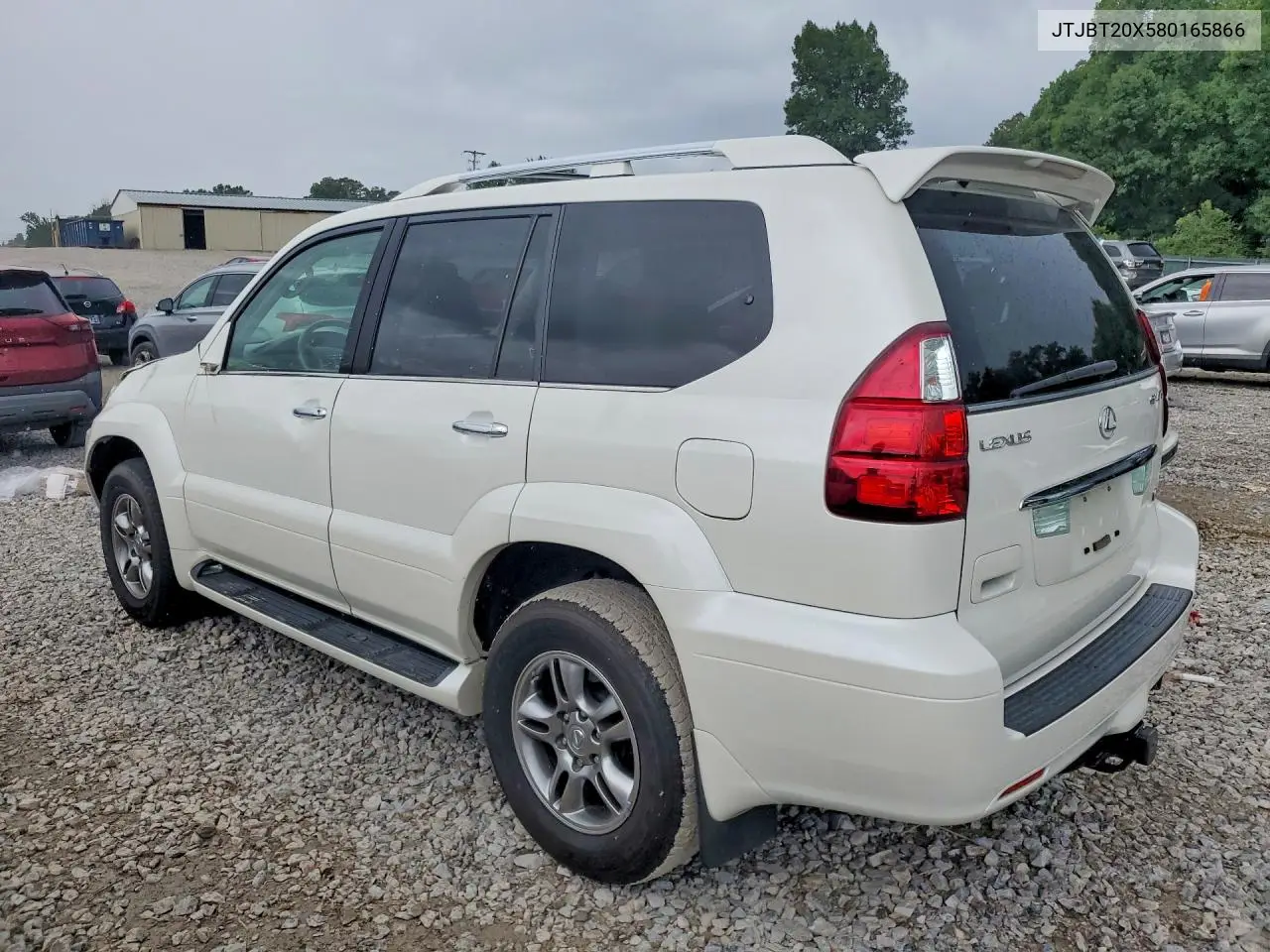2008 Lexus Gx 470 VIN: JTJBT20X580165866 Lot: 61032206
