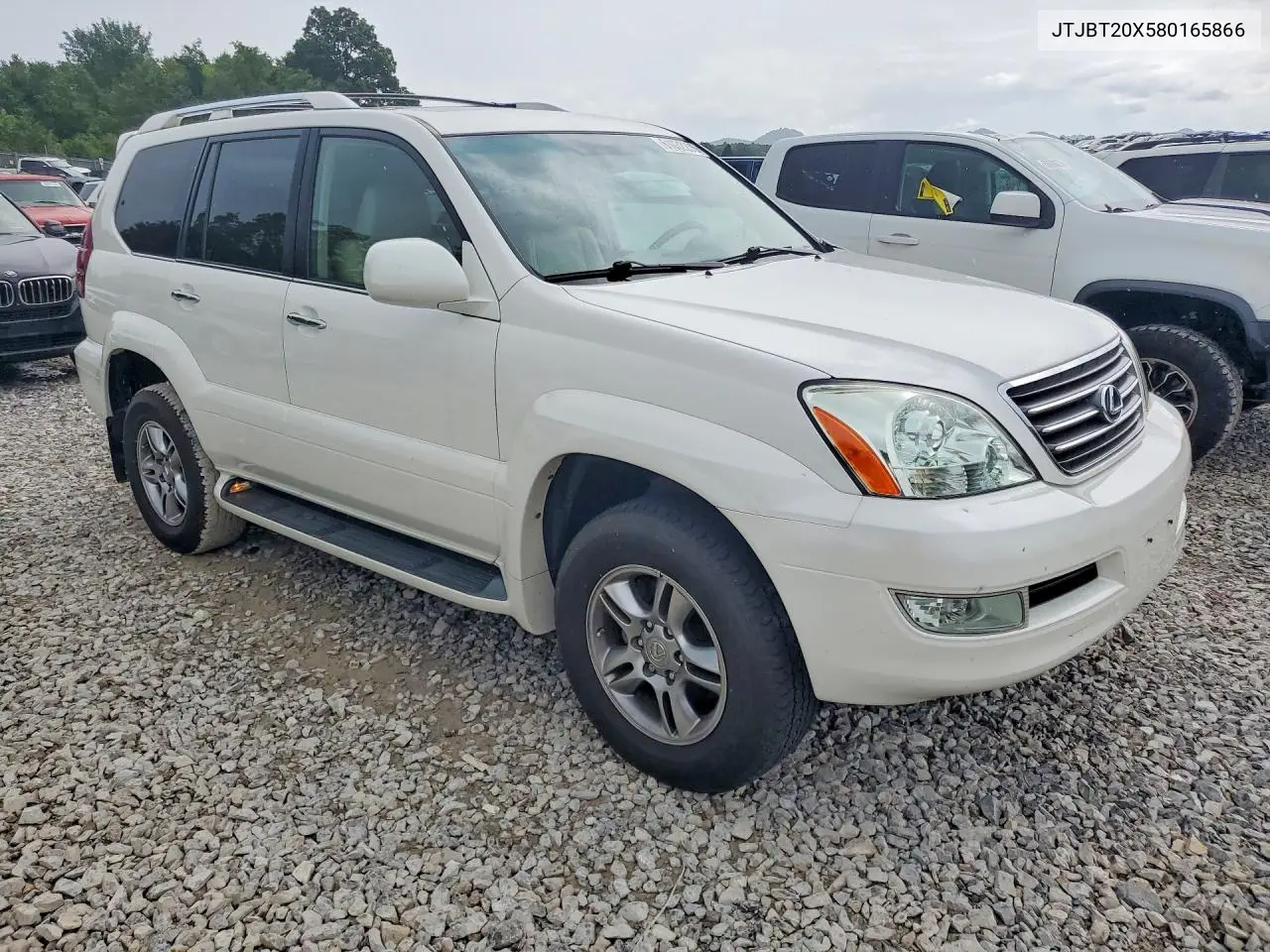 2008 Lexus Gx 470 VIN: JTJBT20X580165866 Lot: 61032206