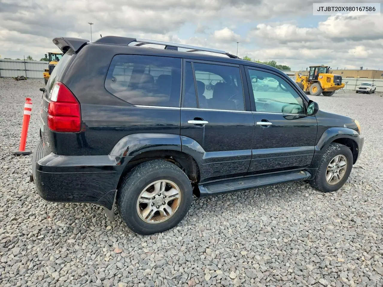 2008 Lexus Gx 470 VIN: JTJBT20X980167586 Lot: 61517946