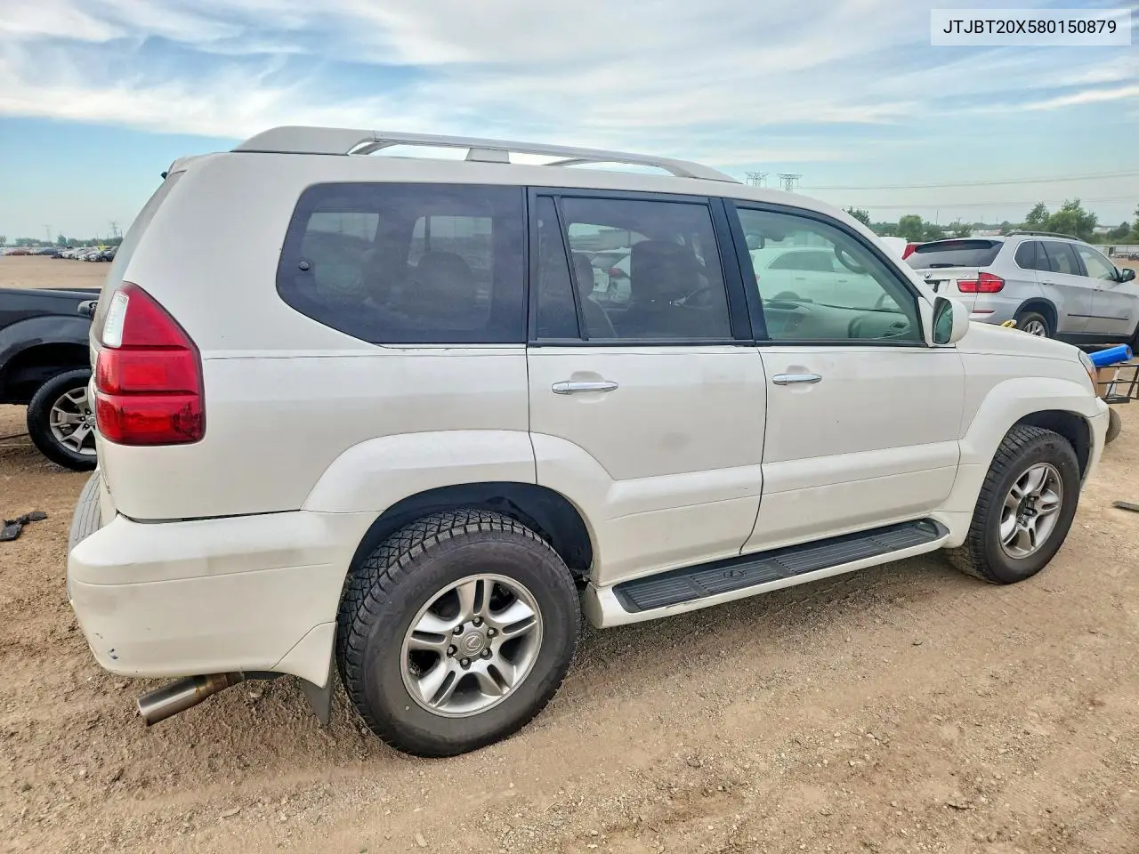 2008 Lexus Gx 470 VIN: JTJBT20X580150879 Lot: 61742476