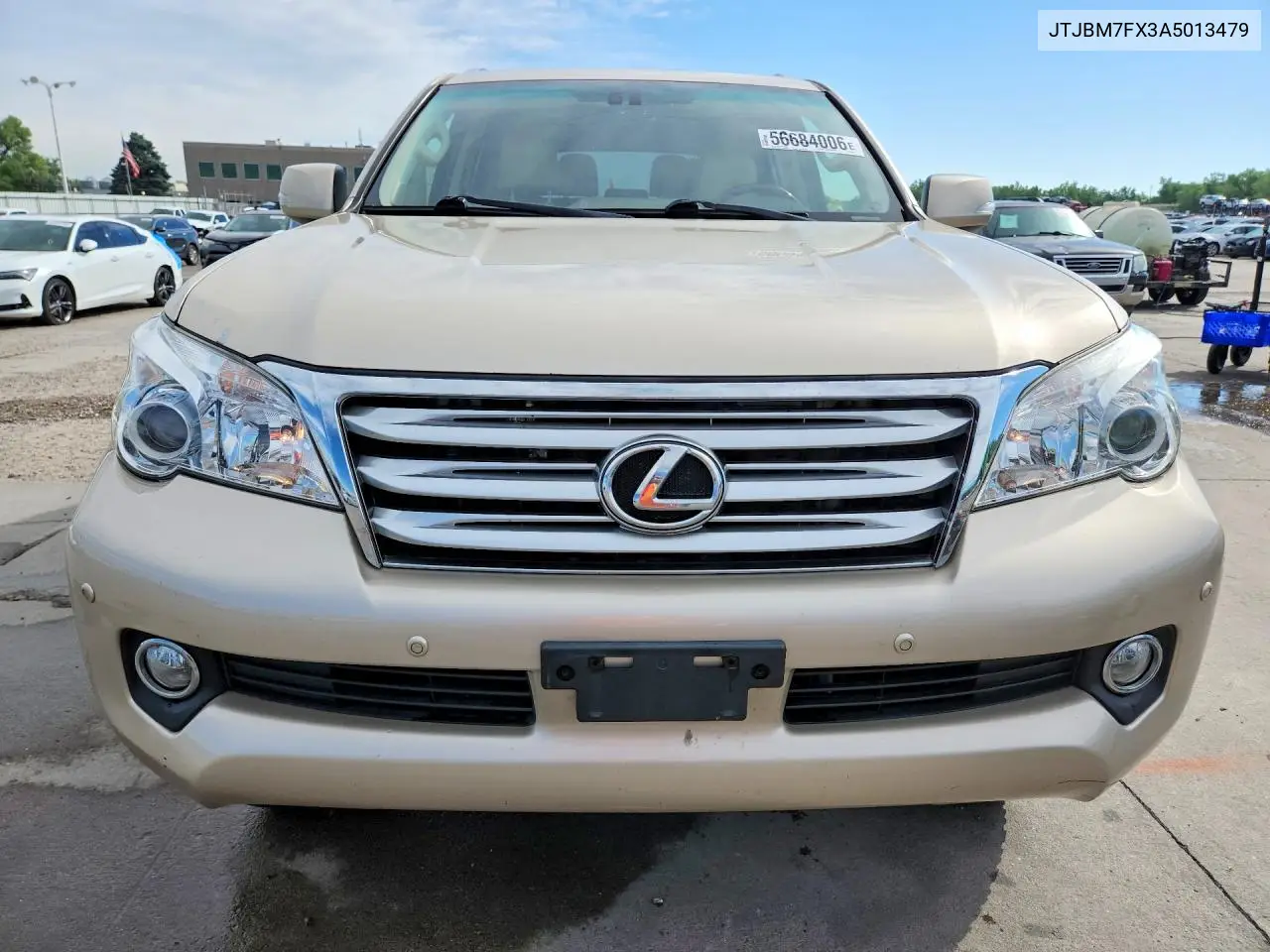 2010 Lexus Gx 460 VIN: JTJBM7FX3A5013479 Lot: 56684006