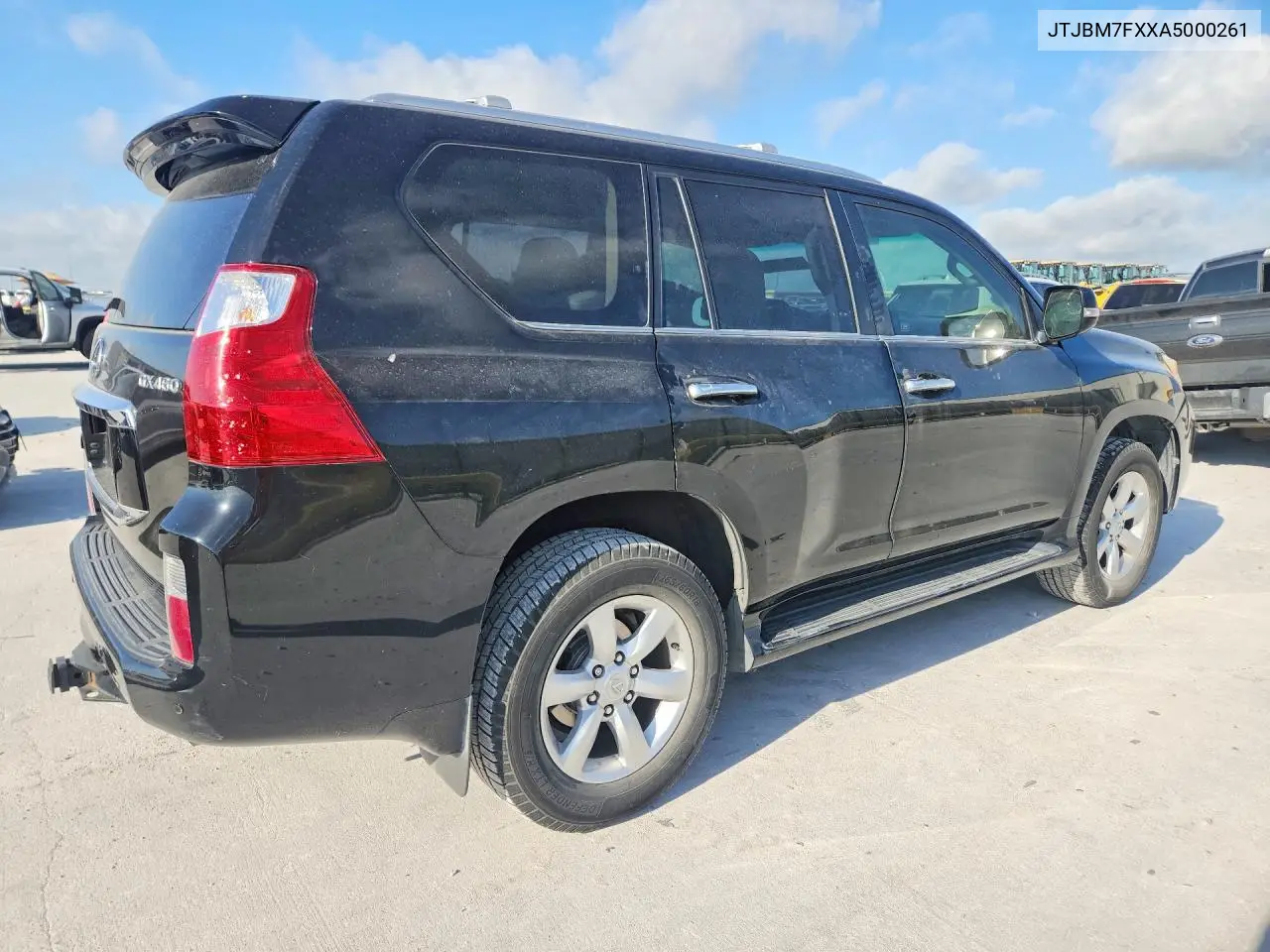 2010 Lexus Gx 460 VIN: JTJBM7FXXA5000261 Lot: 57054376