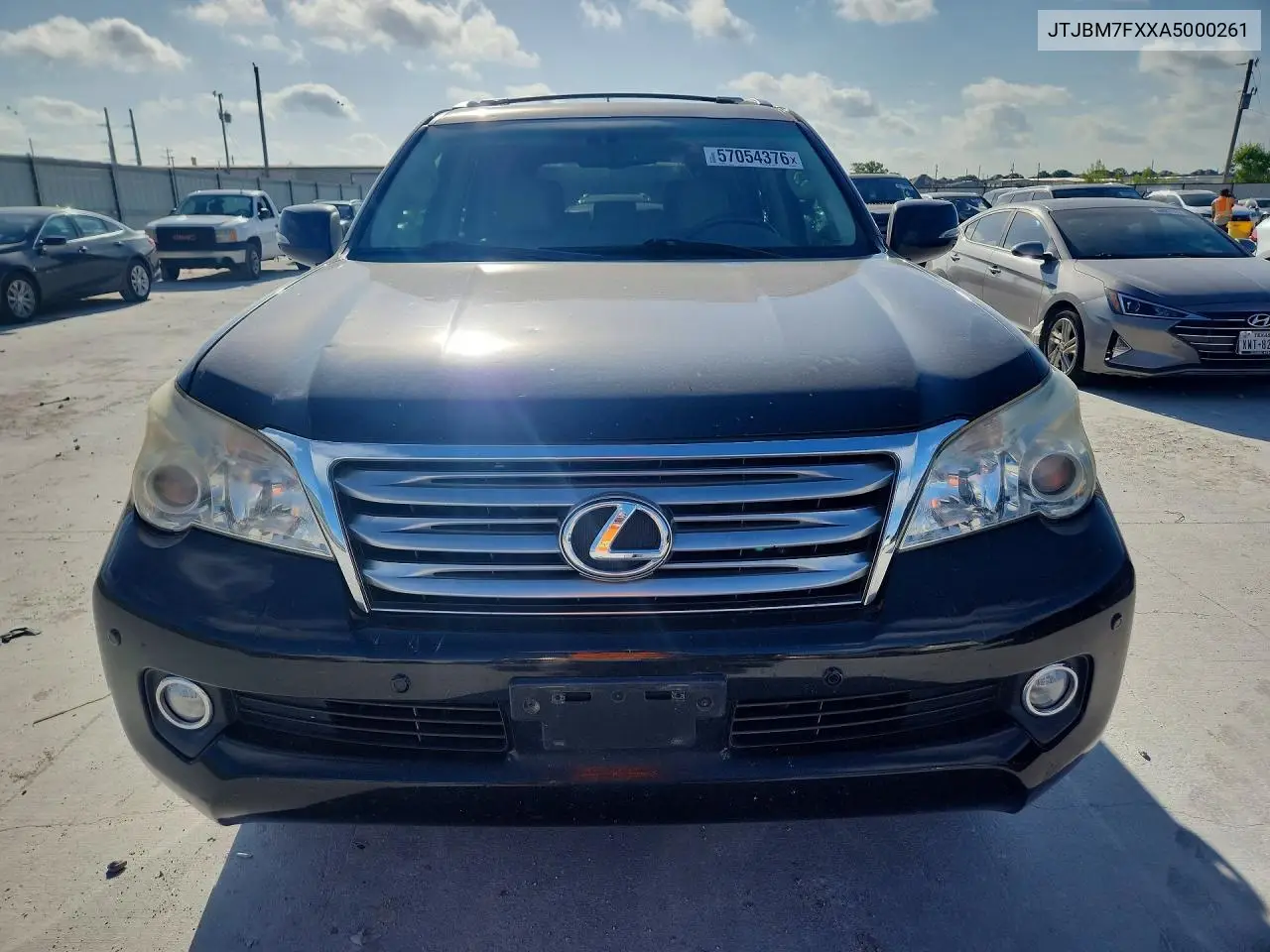 2010 Lexus Gx 460 VIN: JTJBM7FXXA5000261 Lot: 57054376