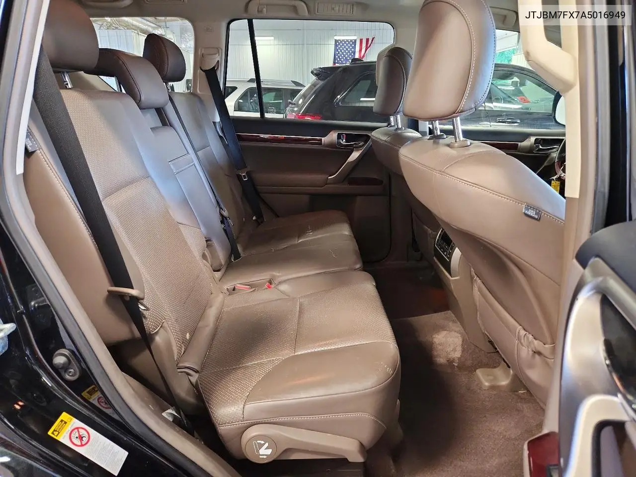 2010 Lexus Gx 460 VIN: JTJBM7FX7A5016949 Lot: 60233236