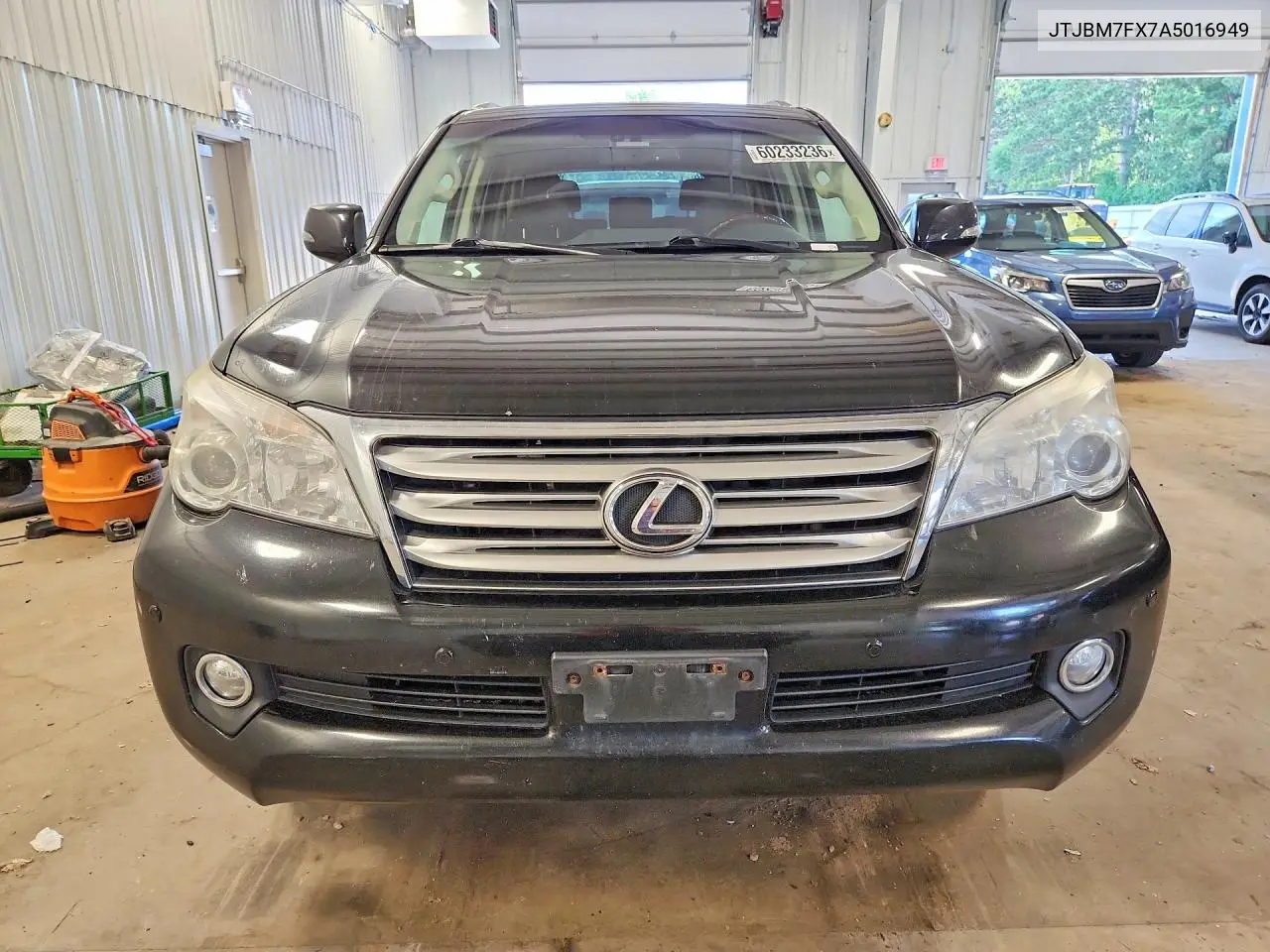 2010 Lexus Gx 460 VIN: JTJBM7FX7A5016949 Lot: 60233236