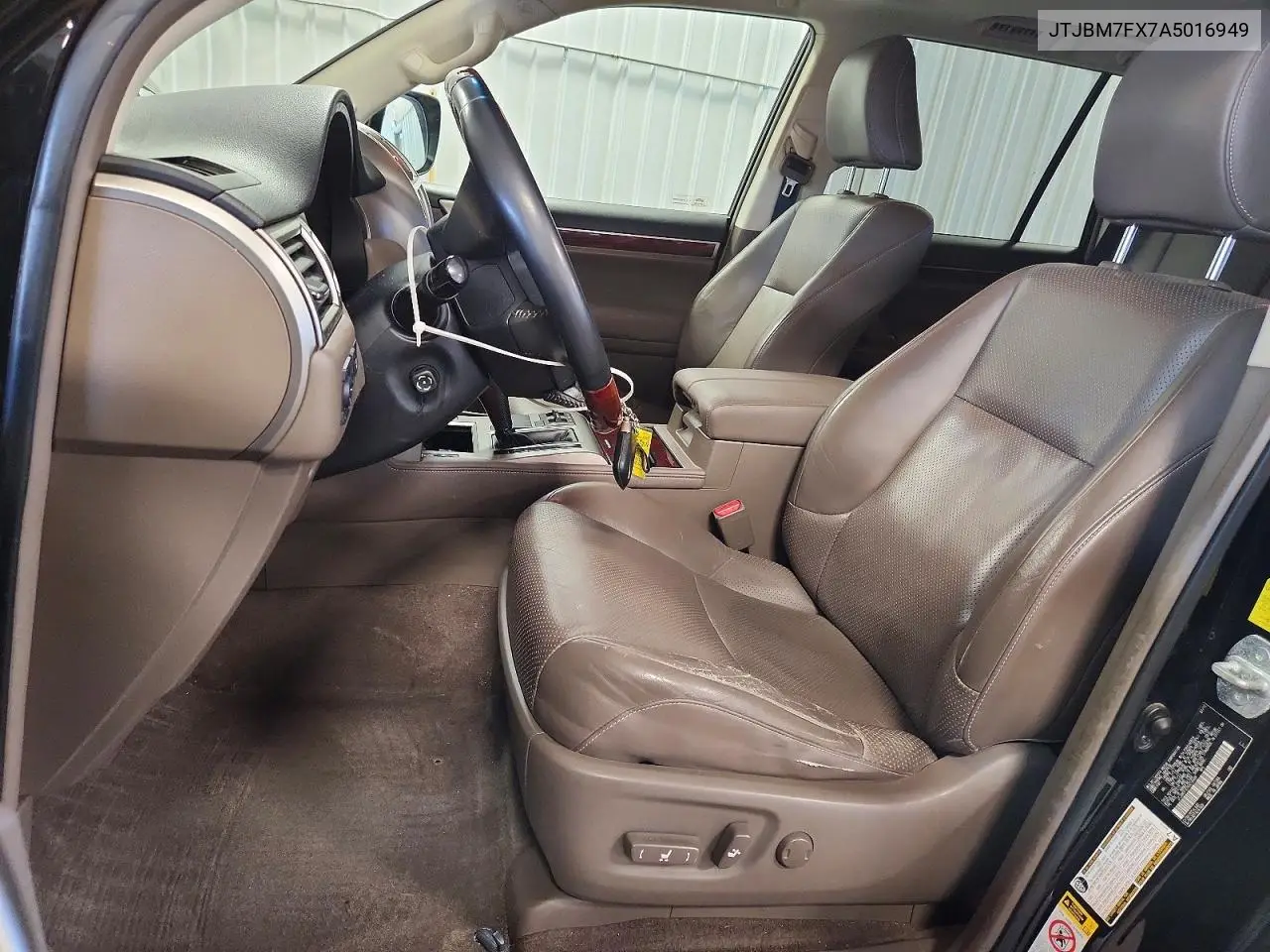 2010 Lexus Gx 460 VIN: JTJBM7FX7A5016949 Lot: 60233236
