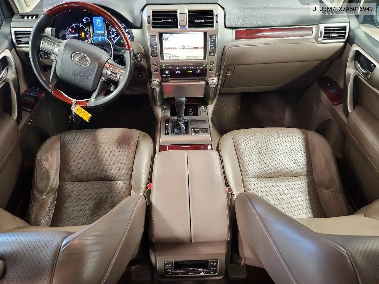 2010 Lexus Gx 460 VIN: JTJBM7FX7A5016949 Lot: 60233236