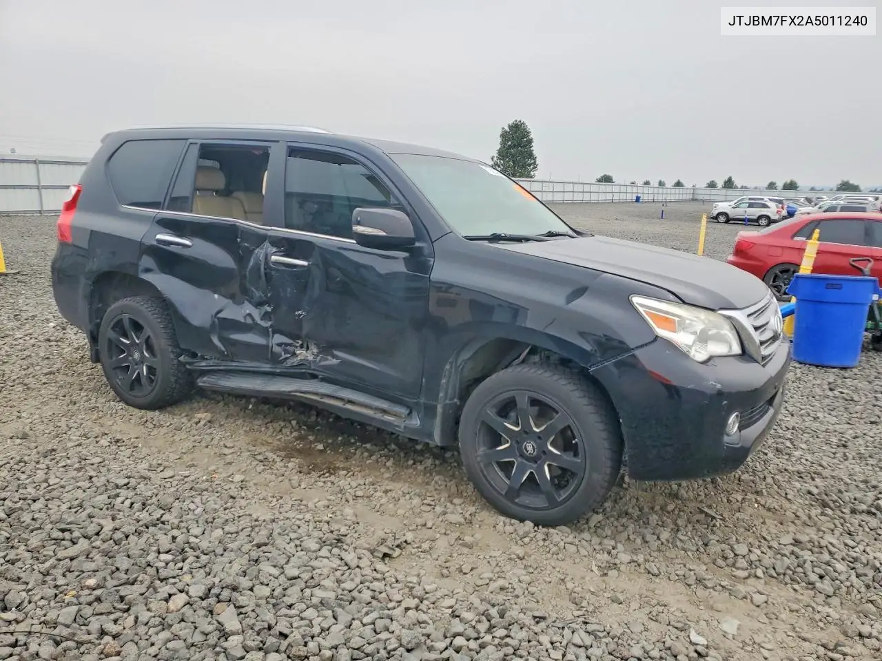 2010 Lexus Gx 460 VIN: JTJBM7FX2A5011240 Lot: 61902026