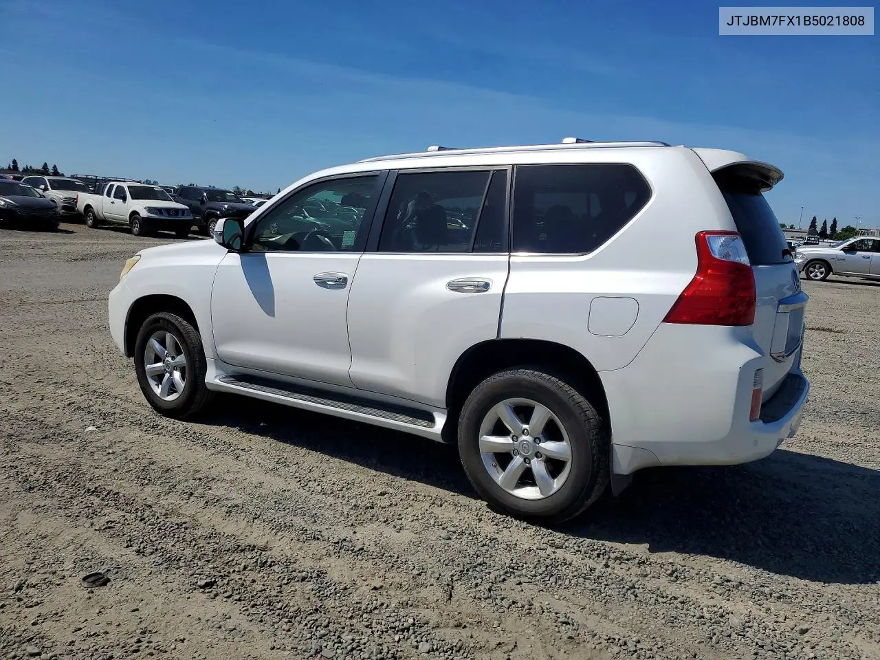2011 Lexus Gx 460 Base VIN: JTJBM7FX1B5021808 Lot: 48864956