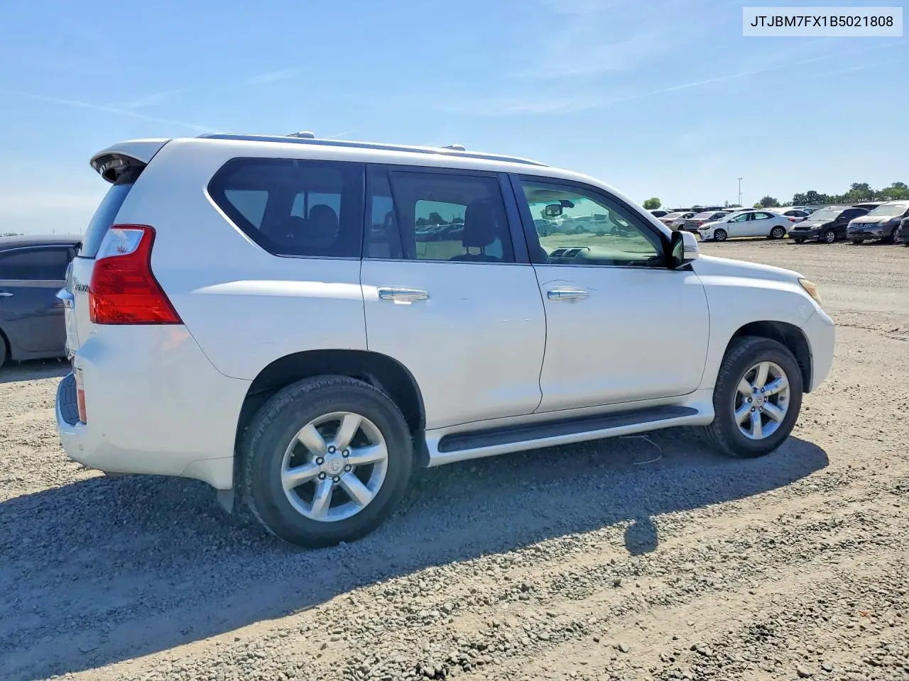 2011 Lexus Gx 460 Base VIN: JTJBM7FX1B5021808 Lot: 48864956