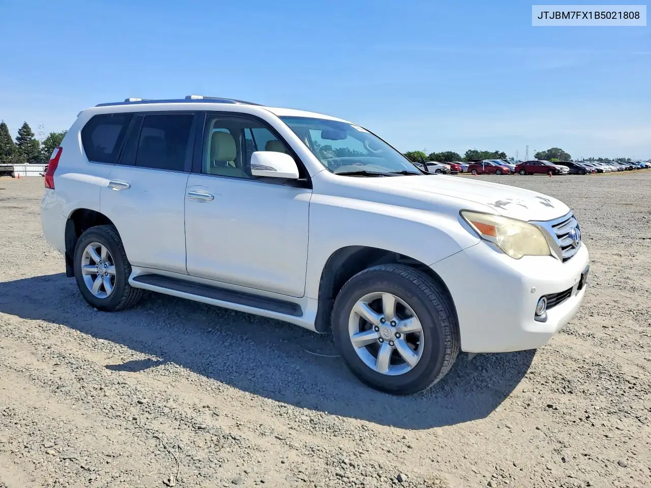 2011 Lexus Gx 460 Base VIN: JTJBM7FX1B5021808 Lot: 48864956