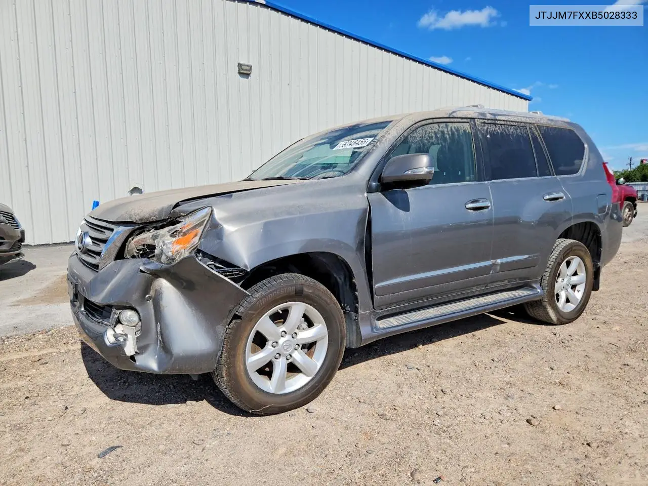 2011 Lexus Gx 460 Premium VIN: JTJJM7FXXB5028333 Lot: 59248456