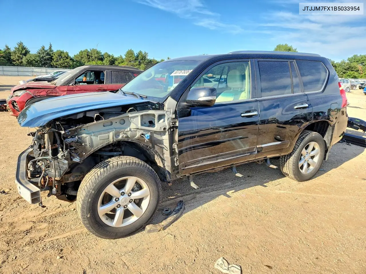 2011 Lexus Gx 460 Premium VIN: JTJJM7FX1B5033954 Lot: 60767836