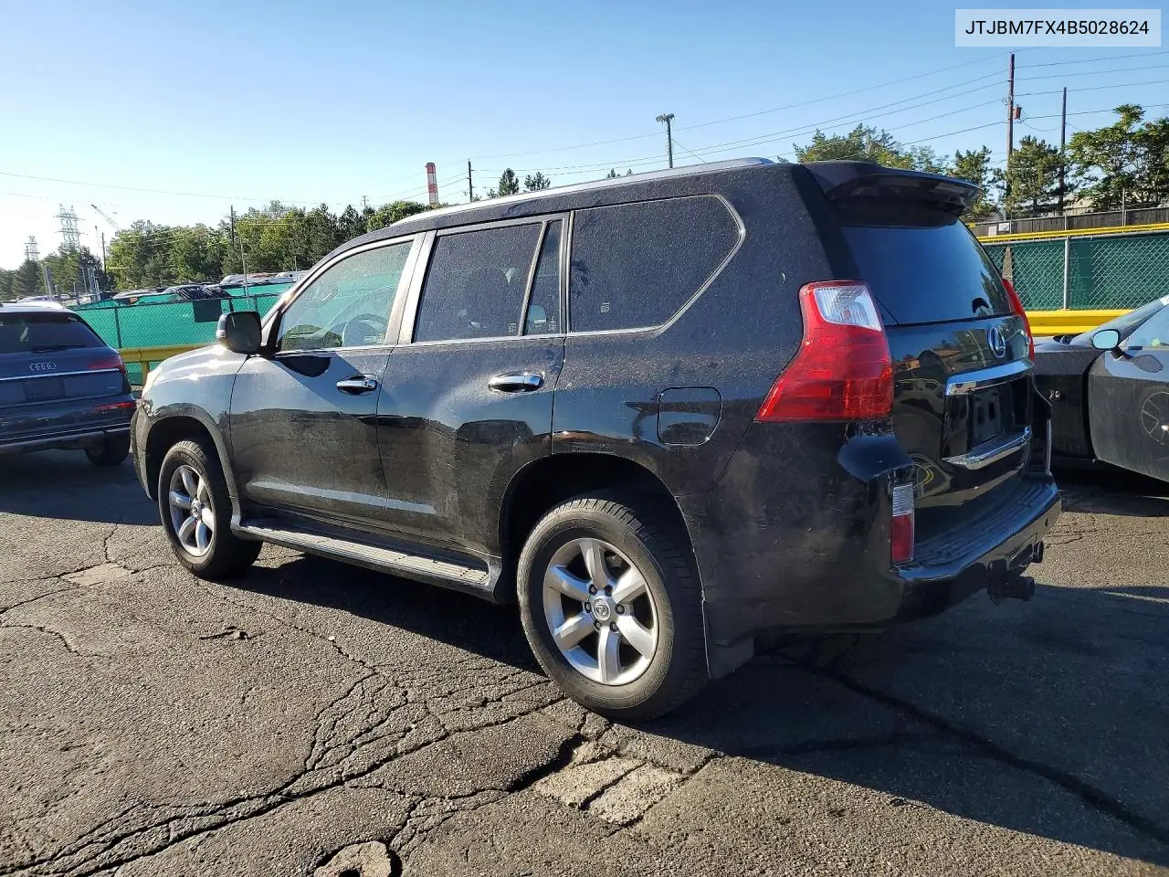 2011 Lexus Gx 460 VIN: JTJBM7FX4B5028624 Lot: 61213836