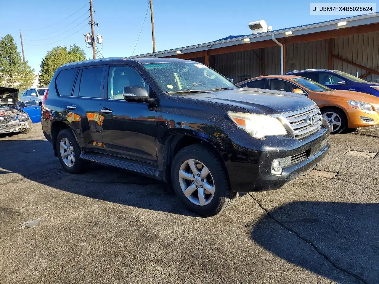 2011 Lexus Gx 460 VIN: JTJBM7FX4B5028624 Lot: 61213836