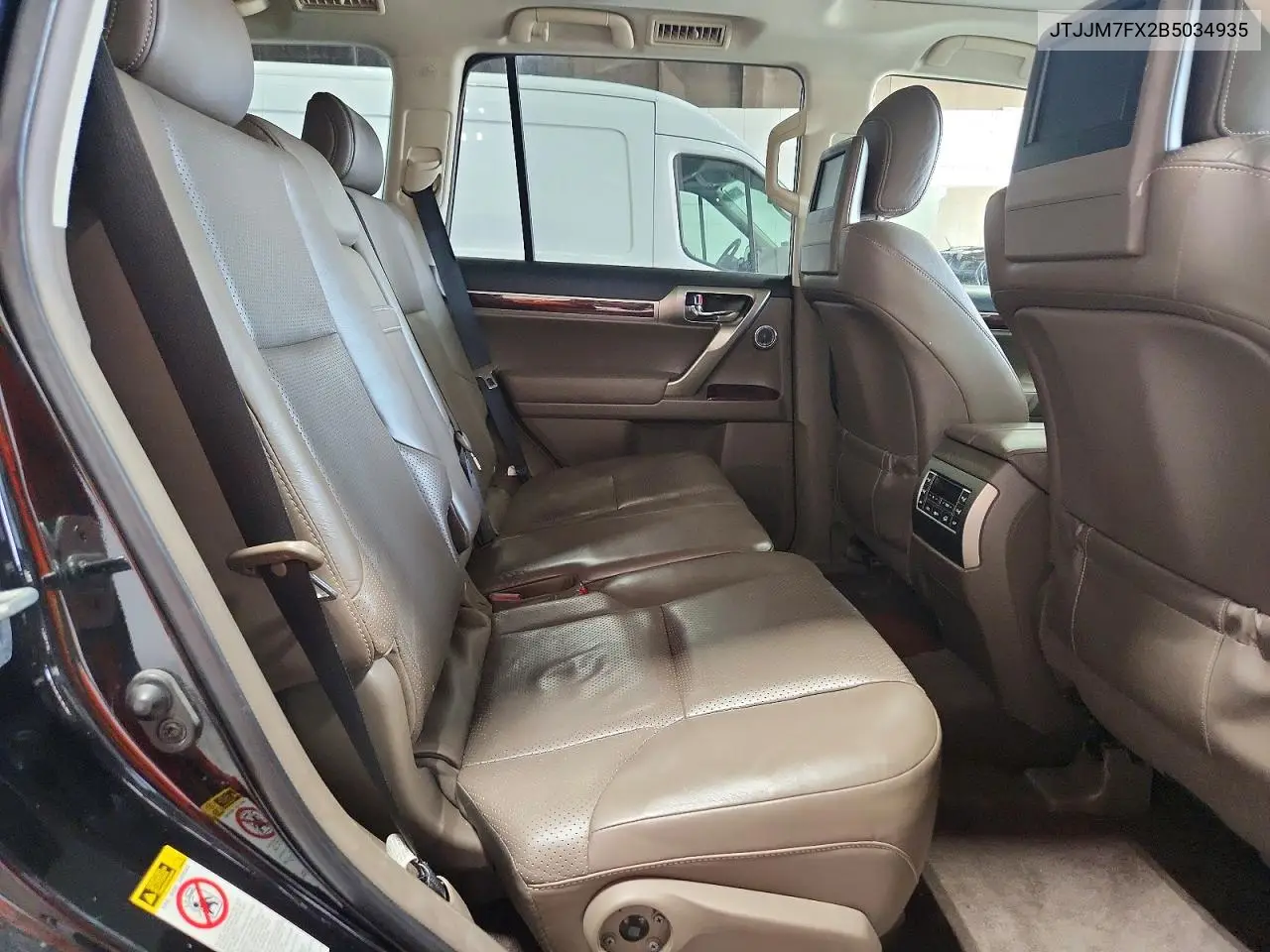 2011 Lexus Gx 460 Premium VIN: JTJJM7FX2B5034935 Lot: 61363596
