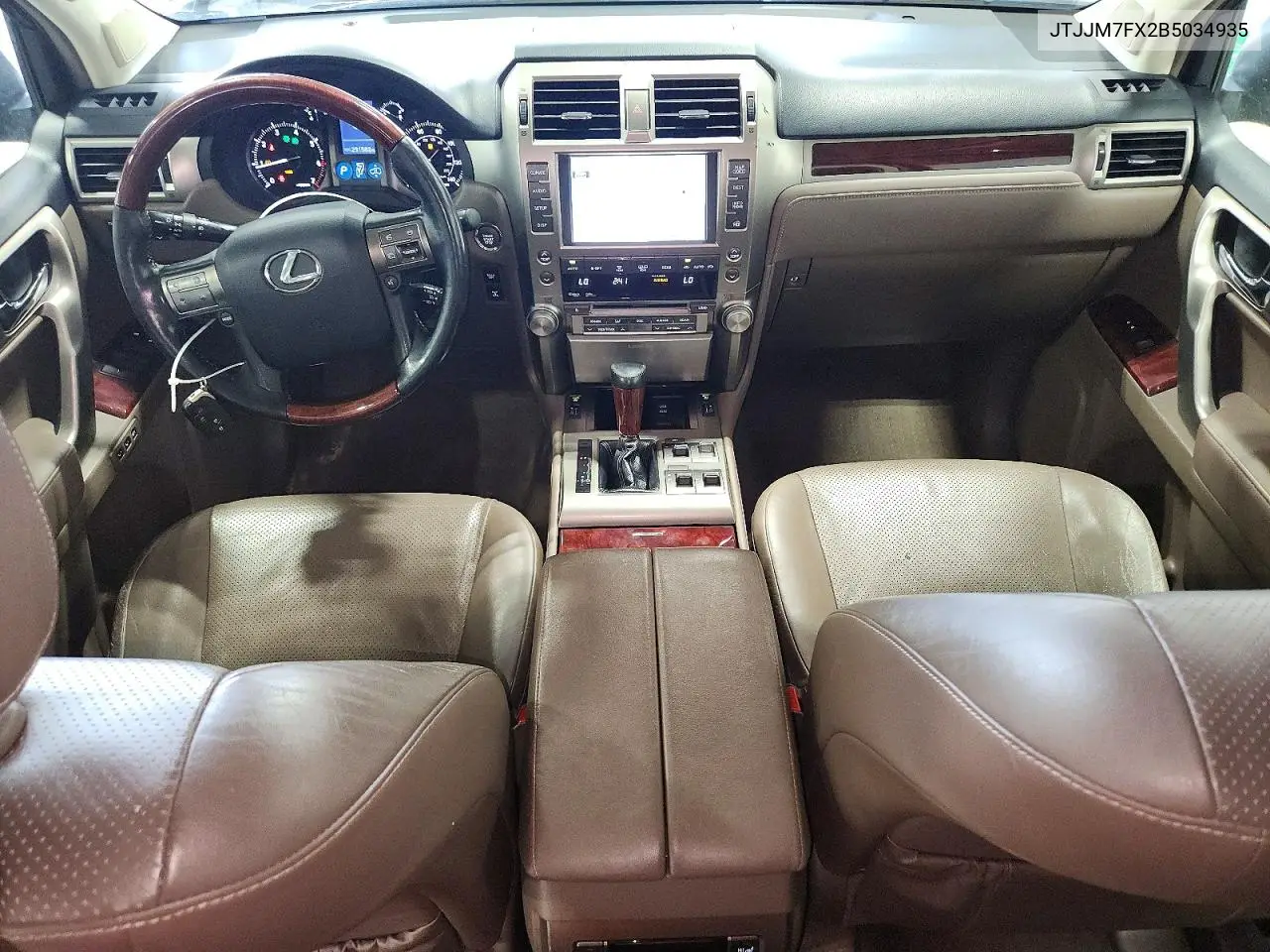 2011 Lexus Gx 460 Premium VIN: JTJJM7FX2B5034935 Lot: 61363596