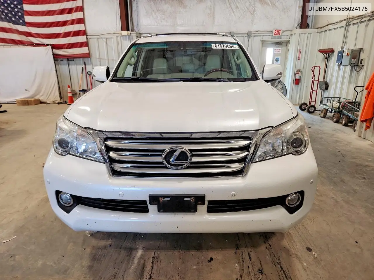 2011 Lexus Gx 460 VIN: JTJBM7FX5B5024176 Lot: 61579696