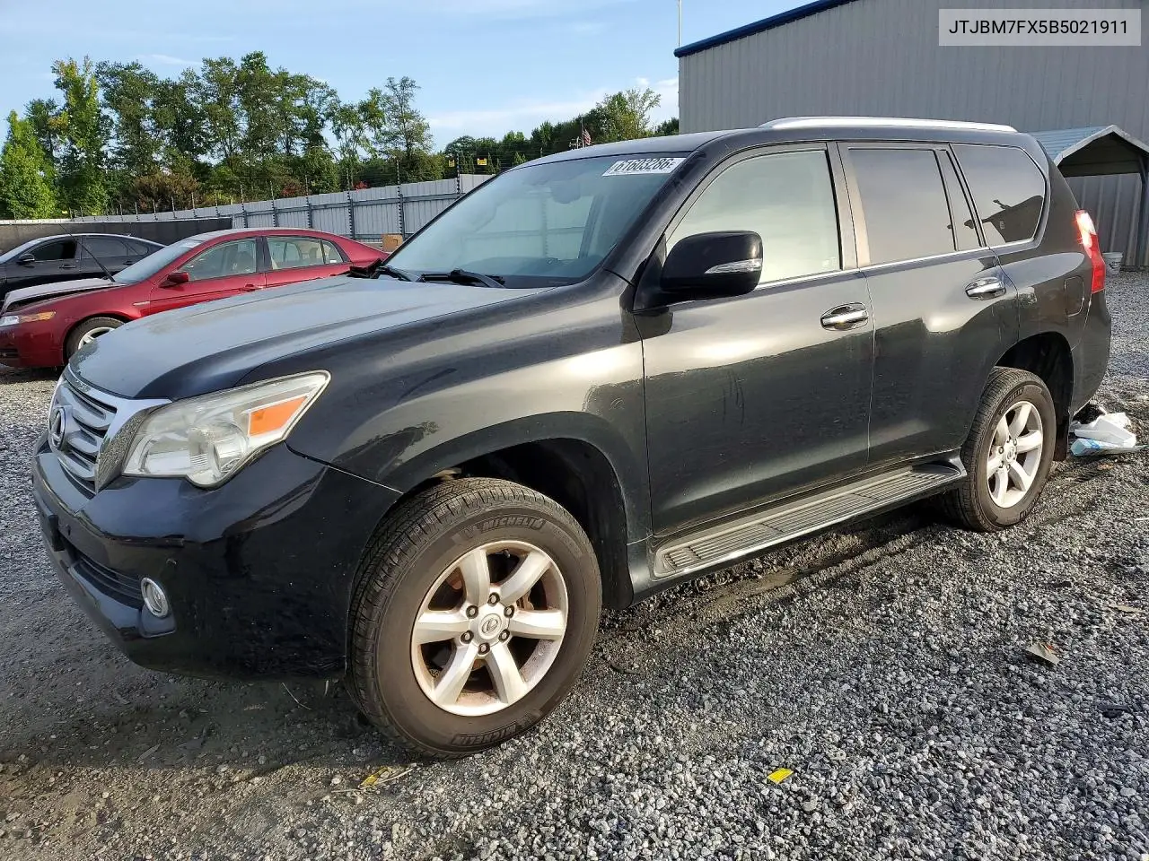 2011 Lexus Gx 460 VIN: JTJBM7FX5B5021911 Lot: 61603286