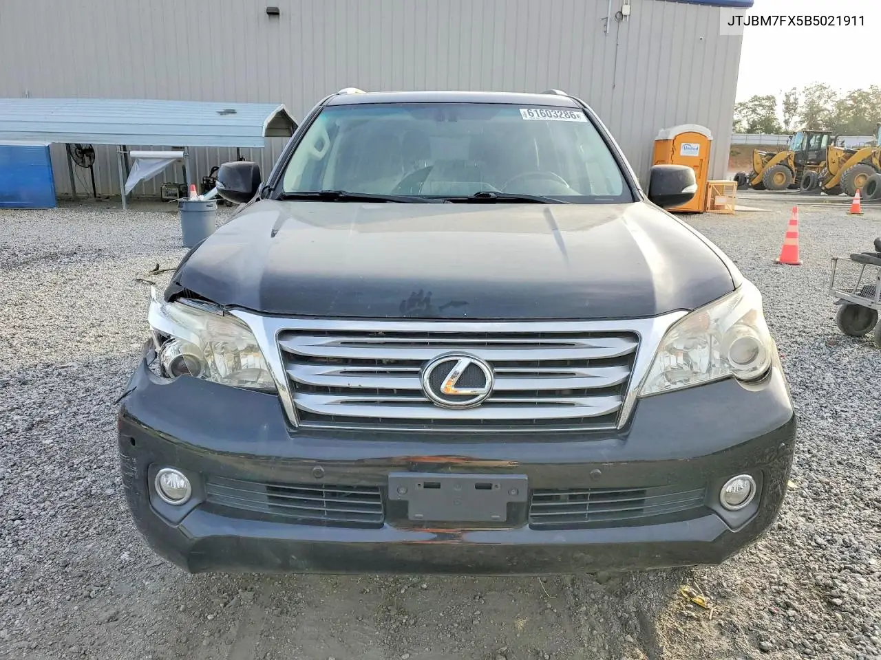 2011 Lexus Gx 460 VIN: JTJBM7FX5B5021911 Lot: 61603286