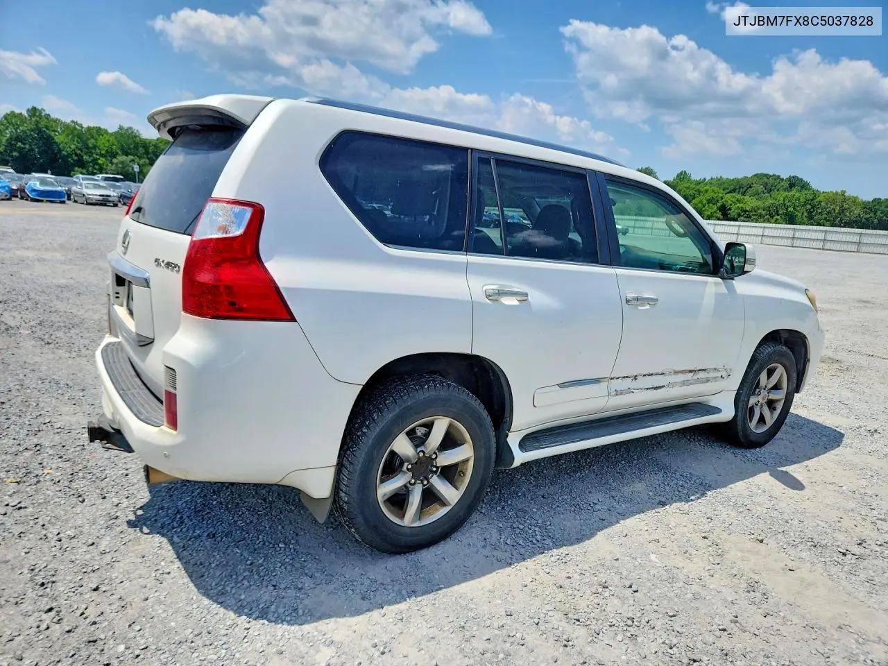 2012 Lexus Gx 460 VIN: JTJBM7FX8C5037828 Lot: 59603366