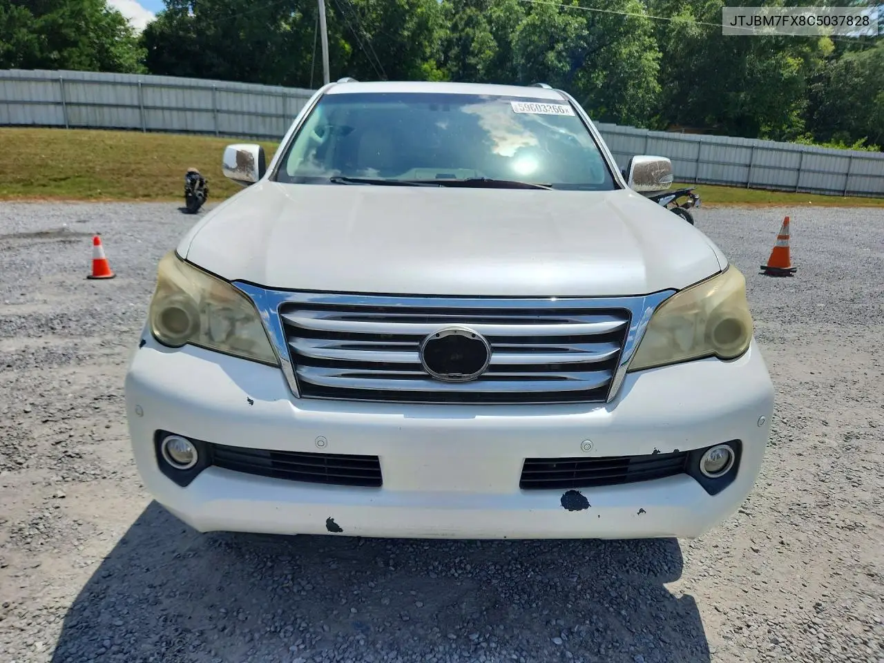 2012 Lexus Gx 460 VIN: JTJBM7FX8C5037828 Lot: 59603366