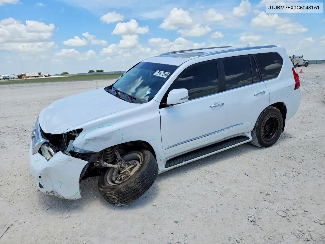 2012 Lexus Gx 460 VIN: JTJBM7FX0C5048161 Lot: 59877586
