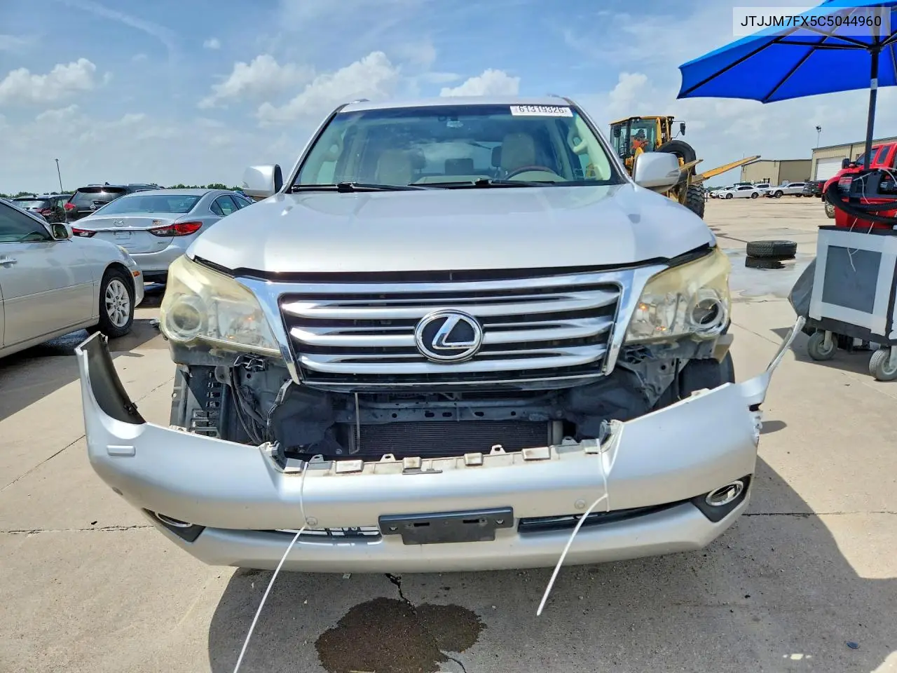 2012 Lexus Gx 460 Premium VIN: JTJJM7FX5C5044960 Lot: 61319326