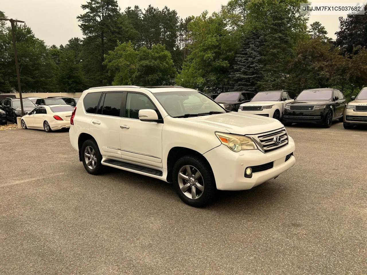 2012 Lexs Gx 460 Pre VIN: JTJJM7FX1C5037682 Lot: 61612156