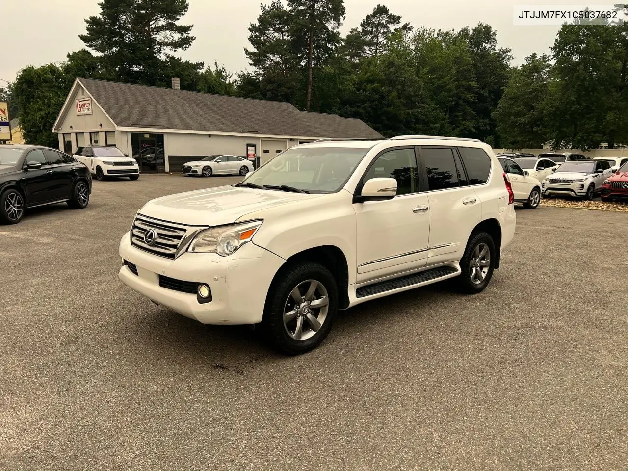 2012 Lexs Gx 460 Pre VIN: JTJJM7FX1C5037682 Lot: 61612156