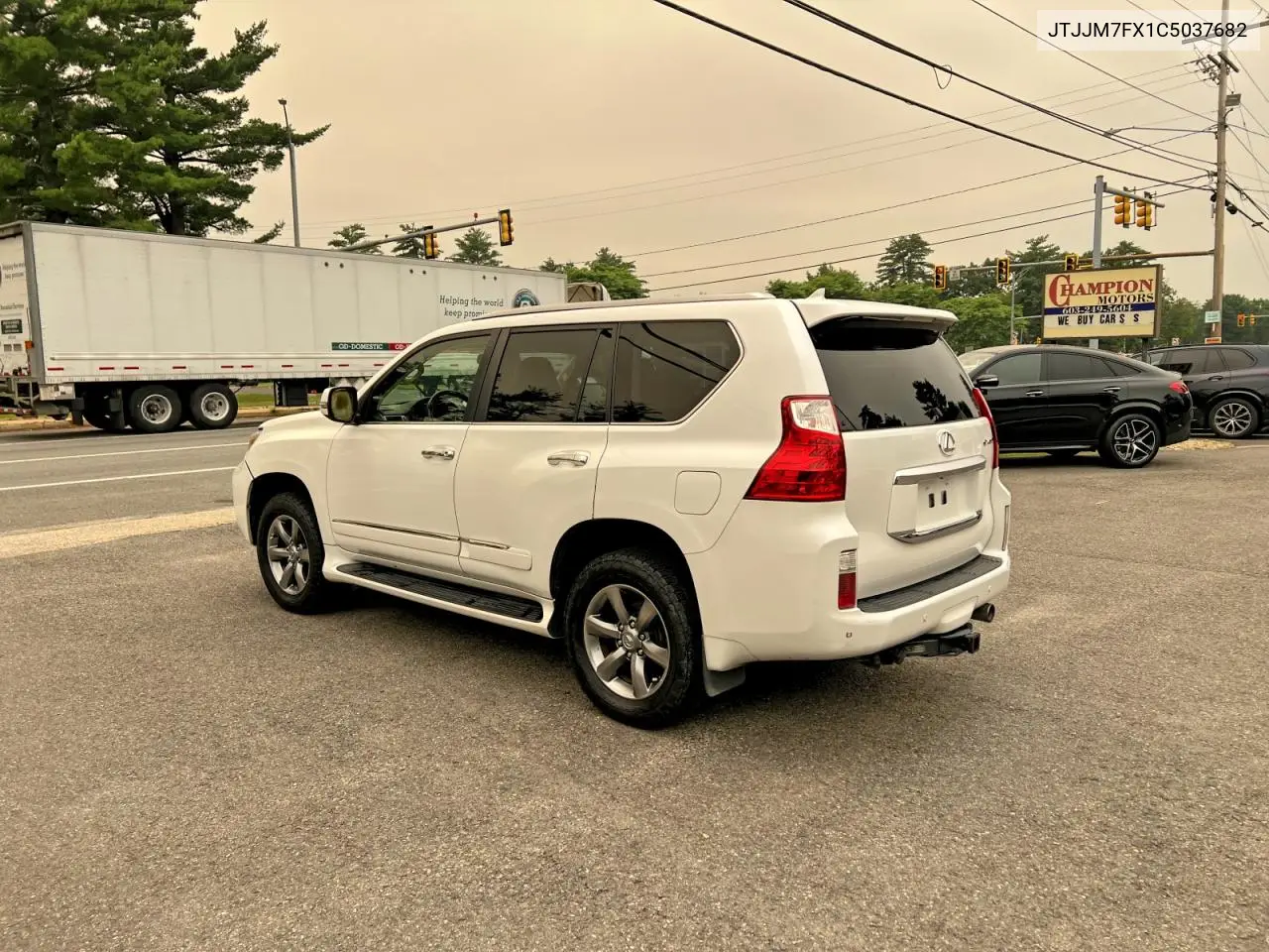 2012 Lexs Gx 460 Pre VIN: JTJJM7FX1C5037682 Lot: 61612156